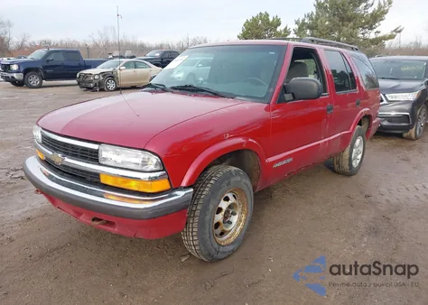 1999 Chevrolet Blazer from USA, damaged, VIN 1GNDT13W9XK185976